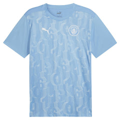 Puma Manchester City 2024/25 Pre-Match Jerseys - Light Blue