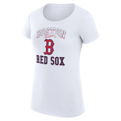 Boston Red Sox G-III 4Her by Carl Banks Women's Super-Slim Fit Lightweight Team Logo Graphic T-Shirt Online