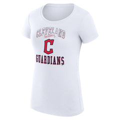 Cleveland Guardians G-III 4Her by Carl Banks Women's Super-Slim Fit Lightweight Team Logo Graphic T-Shirt Lifestyle