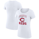 Cincinnati Reds G-III 4Her by Carl Banks Women's Super-Slim Fit Lightweight Team Logo Graphic T-Shirt Online