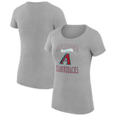 Arizona Diamondbacks G-III 4Her by Carl Banks Women's Super-Slim Fit Lightweight Team Logo Graphic T-Shirt Near Me
