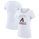 Arizona Diamondbacks G-III 4Her by Carl Banks Women's Super-Slim Fit Lightweight Team Logo Graphic T-Shirt Clearance