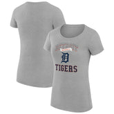 Detroit Tigers G-III 4Her by Carl Banks Women's Super-Slim Fit Lightweight Team Logo Graphic T-Shirt Online