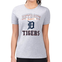 Detroit Tigers G-III 4Her by Carl Banks Women's Super-Slim Fit Lightweight Team Logo Graphic T-Shirt Online