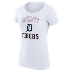 Detroit Tigers G-III 4Her by Carl Banks Women's Super-Slim Fit Lightweight Team Logo Graphic T-Shirt On Sale