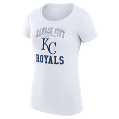 Kansas City Royals G-III 4Her by Carl Banks Women's Super-Slim Fit Lightweight Team Logo Graphic T-Shirt Sale