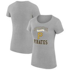 Pittsburgh Pirates G-III 4Her by Carl Banks Women's Super-Slim Fit Lightweight Team Logo Graphic T-Shirt Online