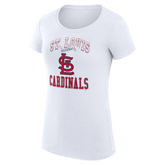 St. Louis Cardinals G-III 4Her by Carl Banks Women's Super-Slim Fit Lightweight Team Logo Graphic T-Shirt discount