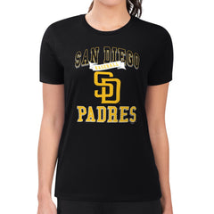 San Diego Padres G-III 4Her by Carl Banks Women's Super-Slim Fit Lightweight Team Logo Graphic T-Shirt Online