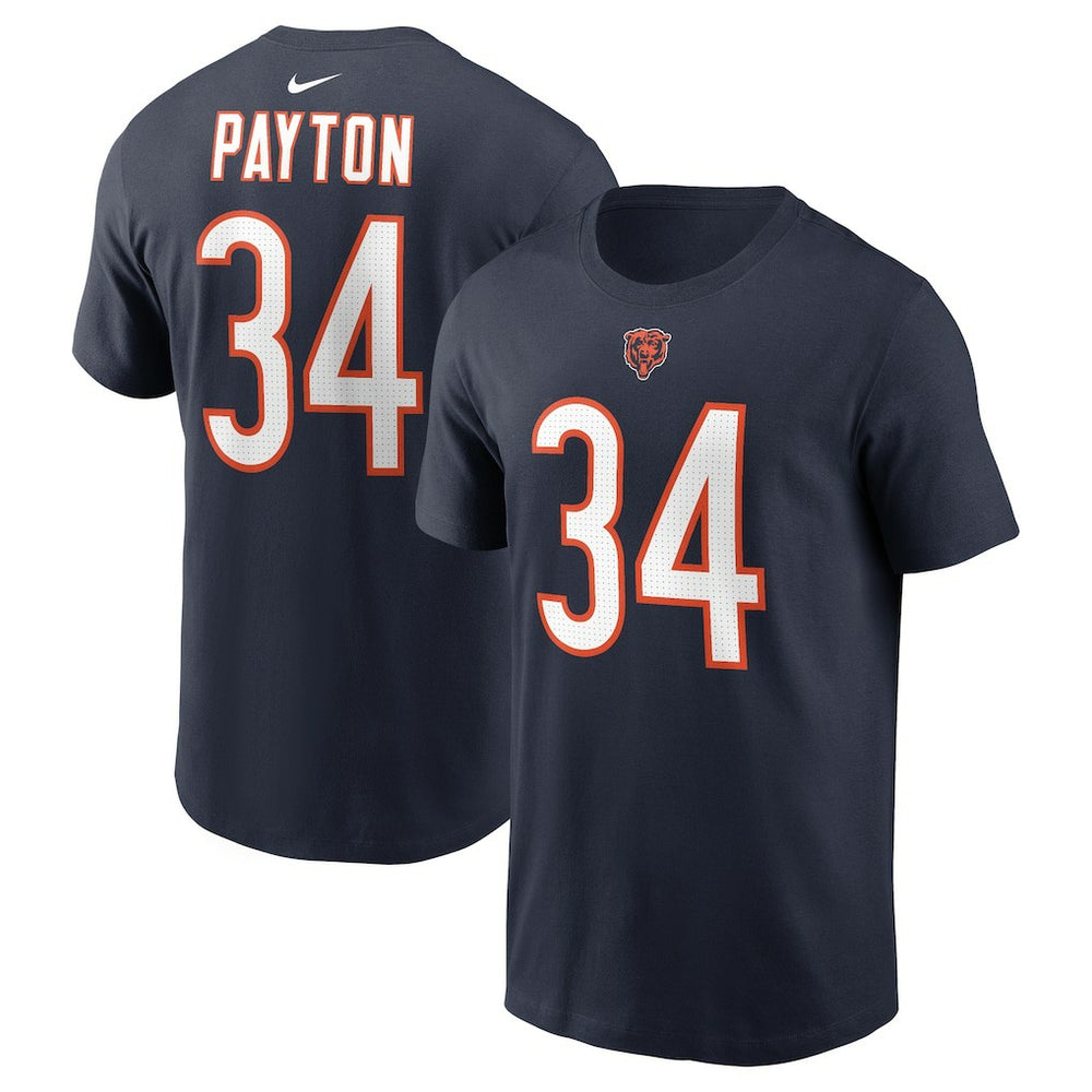 Walter Payton Chicago Bears Retired Player Name & Number T-Shirt Navy - Nike