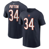 Walter Payton Chicago Bears Retired Player Name & Number T-Shirt Navy - Nike