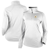 San Diego Padres Columbia Women's Cooperstown Collection Shotgun 2.0 Omni-Wick Quarter-Zip Top - White Online