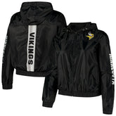 Minnesota Vikings Women's Full-Zip Jacket Black - Fanatics