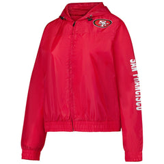 San Francisco 49ers Women's Full-Zip Jacket Scarlet - Fanatics