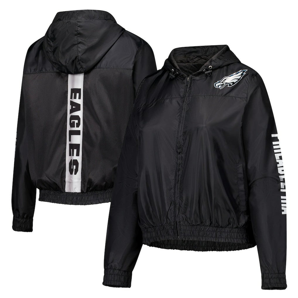 Philadelphia Eagles Women's Full-Zip Jacket Black - Fanatics