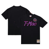 Mitchell & Ness - Tracy McGrady Toronto Raptors Premium Nickname T-Shirt - Black