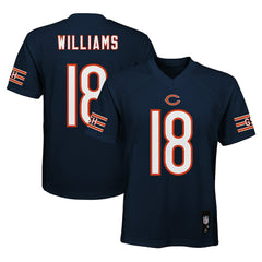Caleb Williams Chicago Bears Youth Replica Player Jersey Navy - NFL