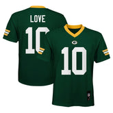 Jordan Love Green Bay Packers Youth Replica Player Jersey Green - NFL
