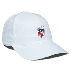 USWNT Levelwear Matrix Insignia Core Adjustable Hat - White