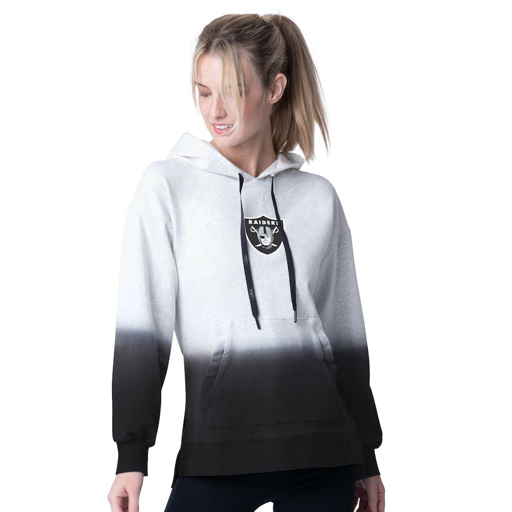 Las Vegas Raiders MSX by Michael Strahan Women's Daniela Pullover Hoodie Black - NFL