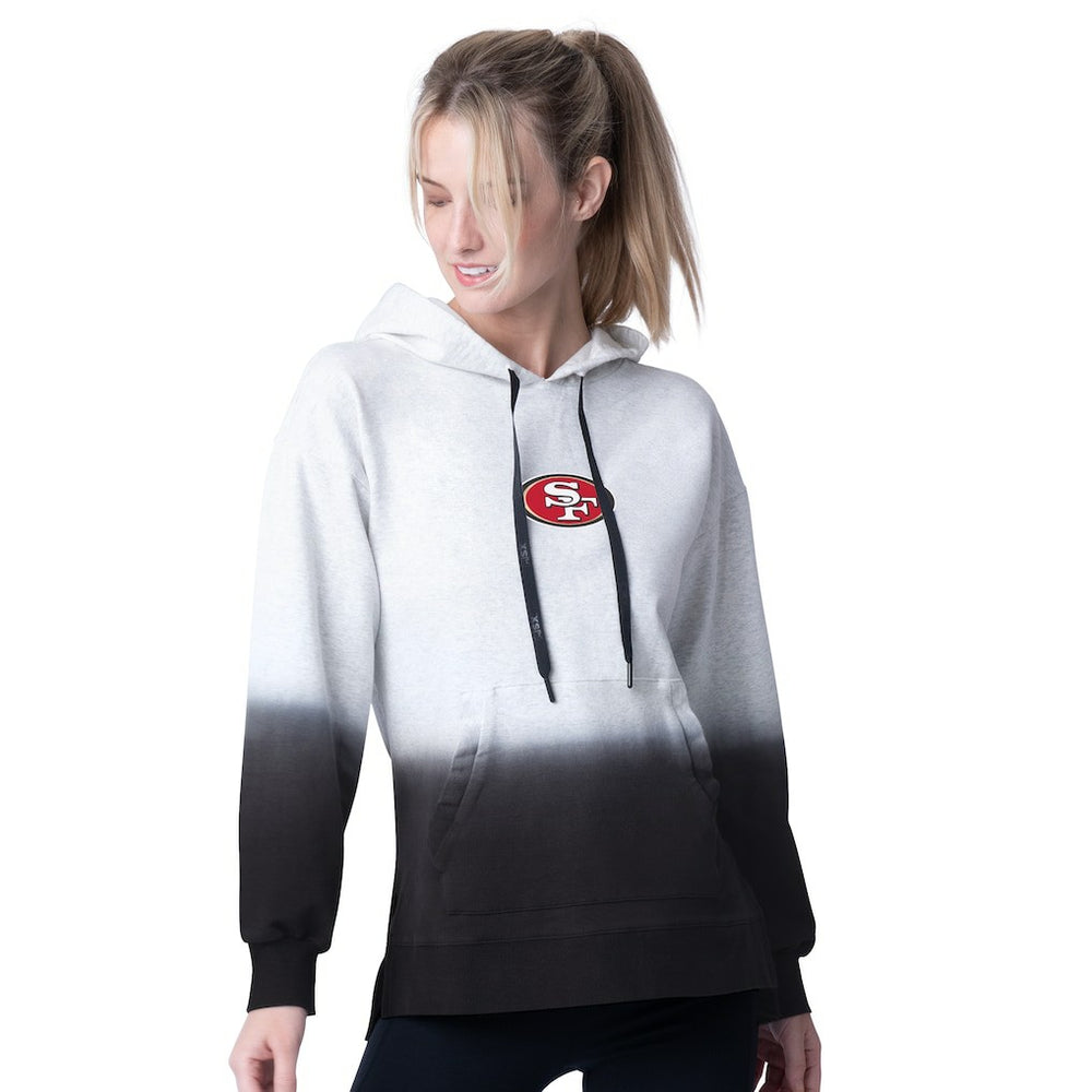 San Francisco 49ers MSX by Michael Strahan Women's Daniela Pullover Hoodie Black - NFL