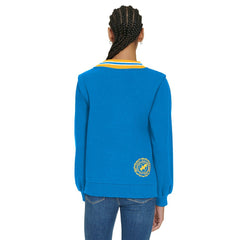 Los Angeles Chargers Tommy Hilfiger Women's Alice V-Neck Pullover Sweatshirt Powder Blue - NFL