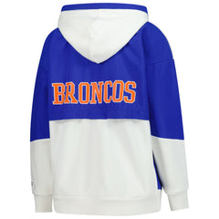 Denver Broncos Starter Women's Scrimmage Full-Zip Hoodie White - NFL
