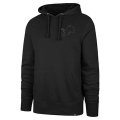 Detroit Lions '47 Pride Headline Pullover Hoodie Black - 47 brand