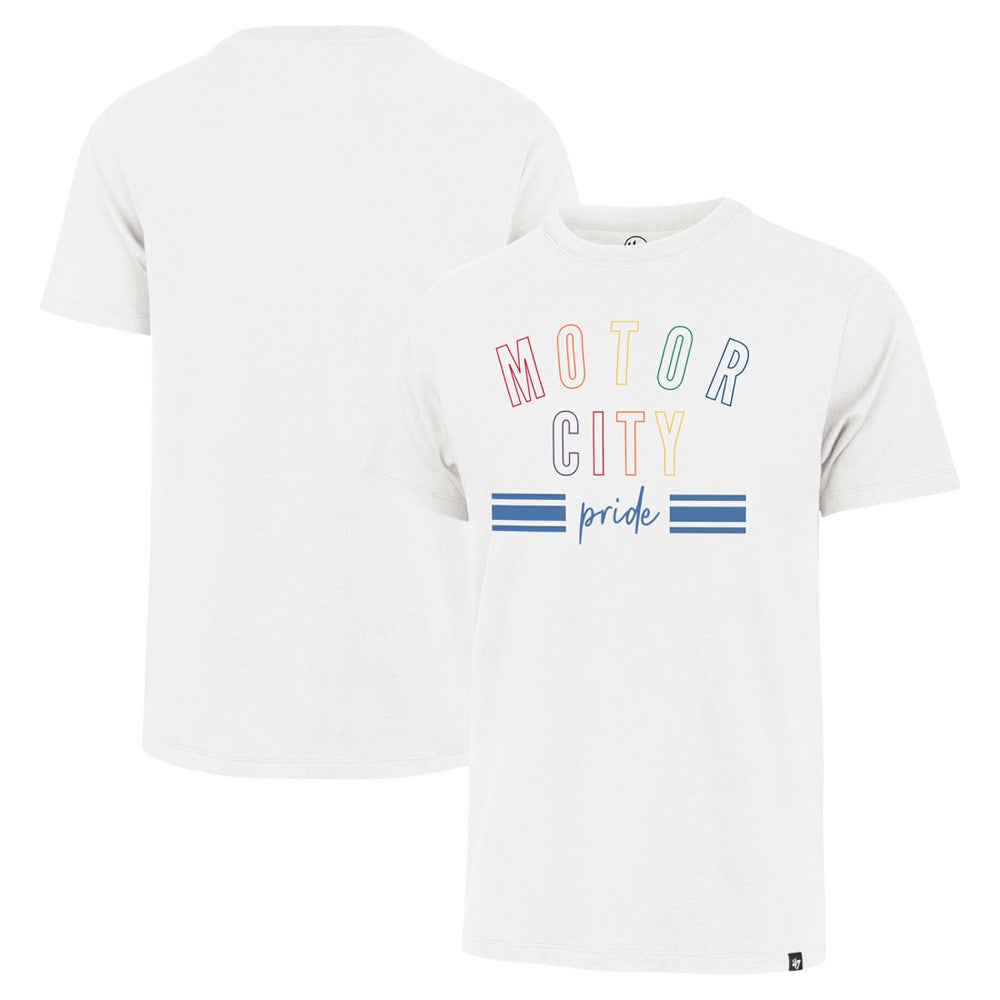 Detroit Lions '47 Motor City Pride Franklin T-Shirt White - 47 brand