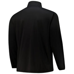 Minnesota Wild - Fanatics Big & Tall Authentic Pro Quarter-Zip Top Black