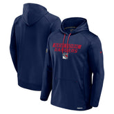New York Rangers Fanatics Big & Tall Authentic Pro Pullover Hoodie Blue