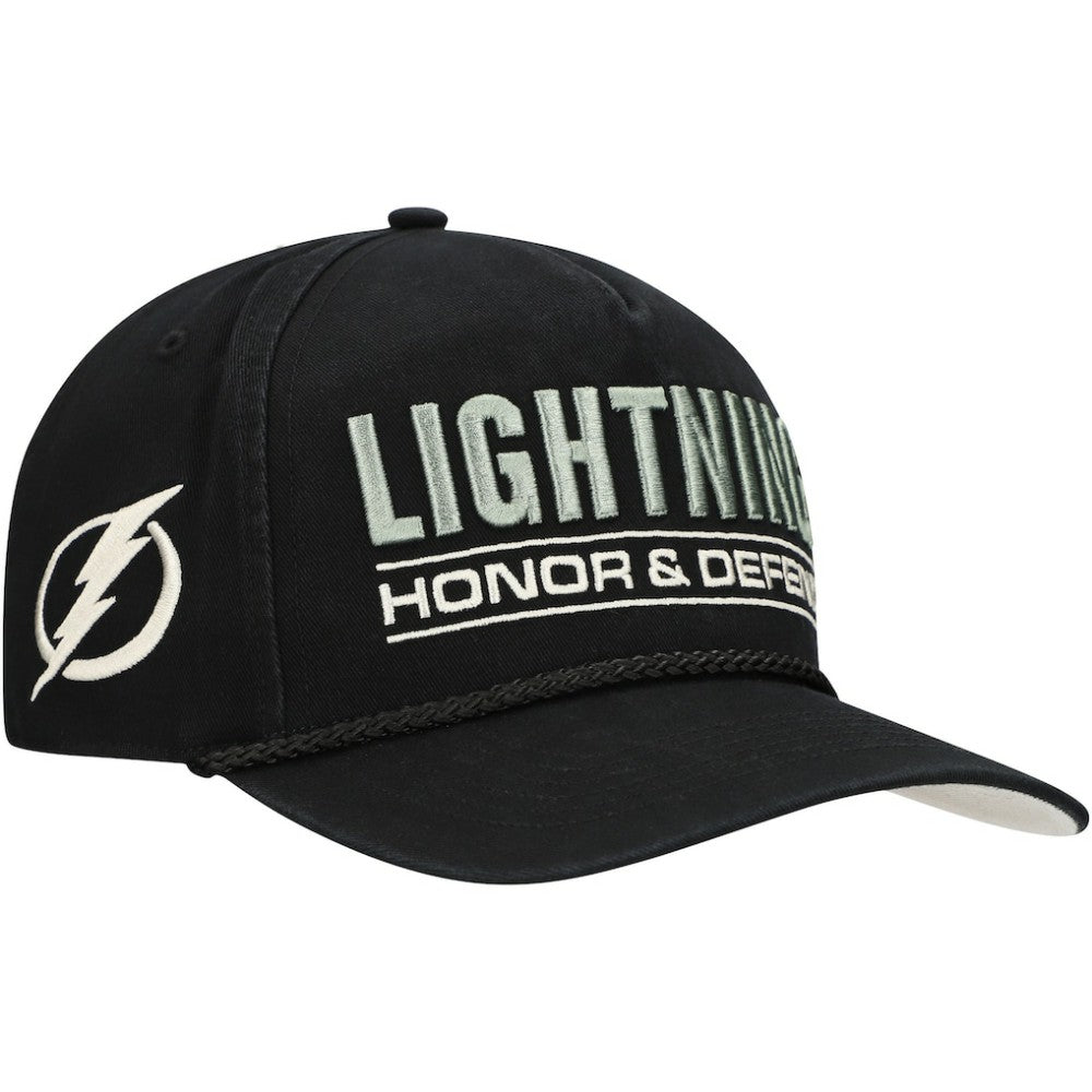 Tampa Bay Lightning - '47 OHT Military Appreciation Homeland Honor and Defend Hitch Adjustable Hat Black