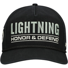 Tampa Bay Lightning - '47 OHT Military Appreciation Homeland Honor and Defend Hitch Adjustable Hat Black