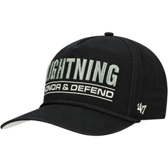 Tampa Bay Lightning - '47 OHT Military Appreciation Homeland Honor and Defend Hitch Adjustable Hat Black