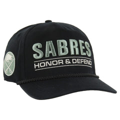 Buffalo Sabres - '47 OHT Military Appreciation Homeland Honor and Defend Hitch Adjustable Hat Black