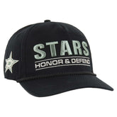 Dallas Stars - '47 OHT Military Appreciation Homeland Honor and Defend Hitch Adjustable Hat Black