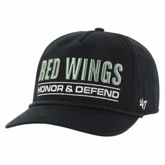 Detroit Red Wings - '47 OHT Military Appreciation Homeland Honor and Defend Hitch Adjustable Hat Black