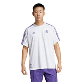 Adidas Real Madrid Originals Terrace Icons Collection Fashion Jerseys - White
