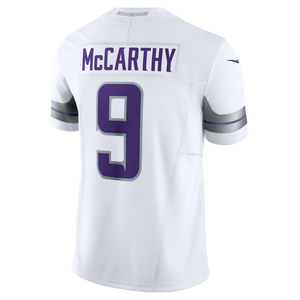 J.J. McCarthy Minnesota Vikings Vapor F.U.S.E. Limited Jersey - White | NFL Jerseys
