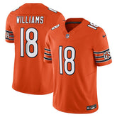 Caleb Williams Chicago Bears Vapor F.U.S.E. Limited Jersey Orange - Nike