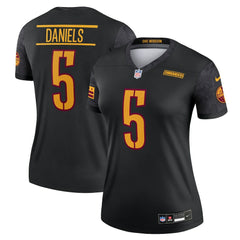 Jayden Daniels Washington Commanders Women's Legend Player Performance Top Black - Nike