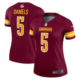 Jayden Daniels Washington Commanders Women's Legend Player Performance Top Burgundy - Nike