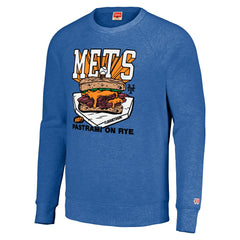 New York Mets MLB x Guy Fieri’s Flavortown Unisex Tri-Blend Pullover Sweatshirt On Sale