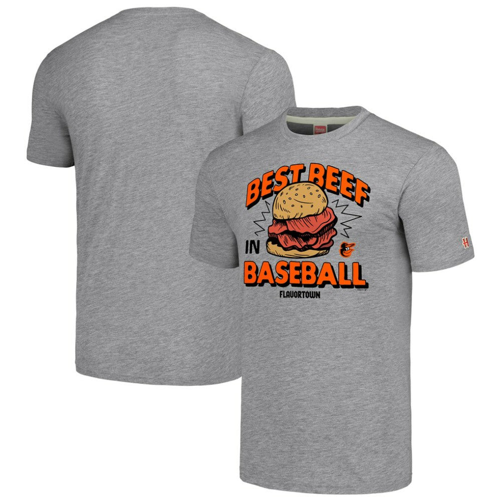 Baltimore Orioles MLB x Guy Fieri’s Flavortown Unisex Tri-Blend T-Shirt Online