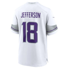 Justin Jefferson Minnesota Vikings Youth Game Jersey White - Nike