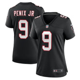Michael Penix Jr. Atlanta Falcons Women's Alternate Game Jersey Black - Nike