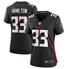 Antonio Hamilton Atlanta Falcons Women's Game Jersey Black - Nike