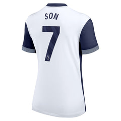 Nike Son Heung-Min Tottenham Hotspur Women's 2024/25 Home Replica Player Jerseys - White
