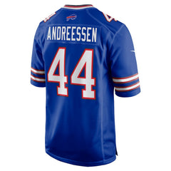 Joe Andreessen Buffalo Bills Game Jersey Royal - Nike