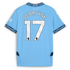 Puma Kevin De Bruyne Manchester City Youth 2024/25 Home Replica Player Jerseys - Light Blue